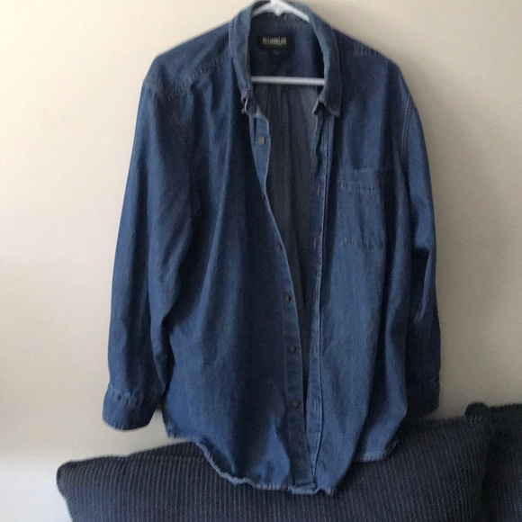 outdoor life denim shirt